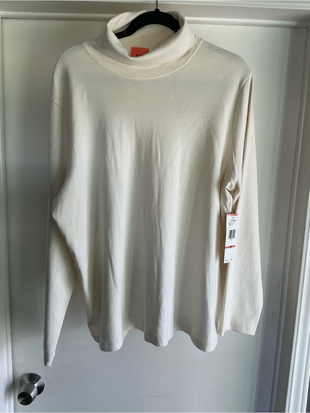 NWT  Jones New York Sports Cream Turtleneck Womens 3X